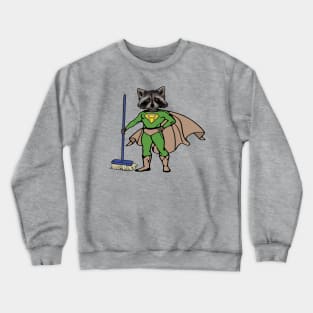Super Raccoon Crewneck Sweatshirt